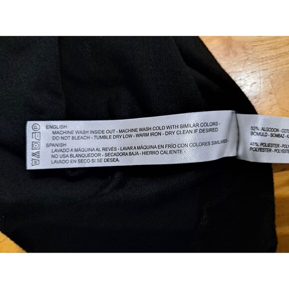 Denim & Flower Ricky Singh Papi's Tacos Black T-shirt Graphic Tee Women's XL - Picture 15 of 15